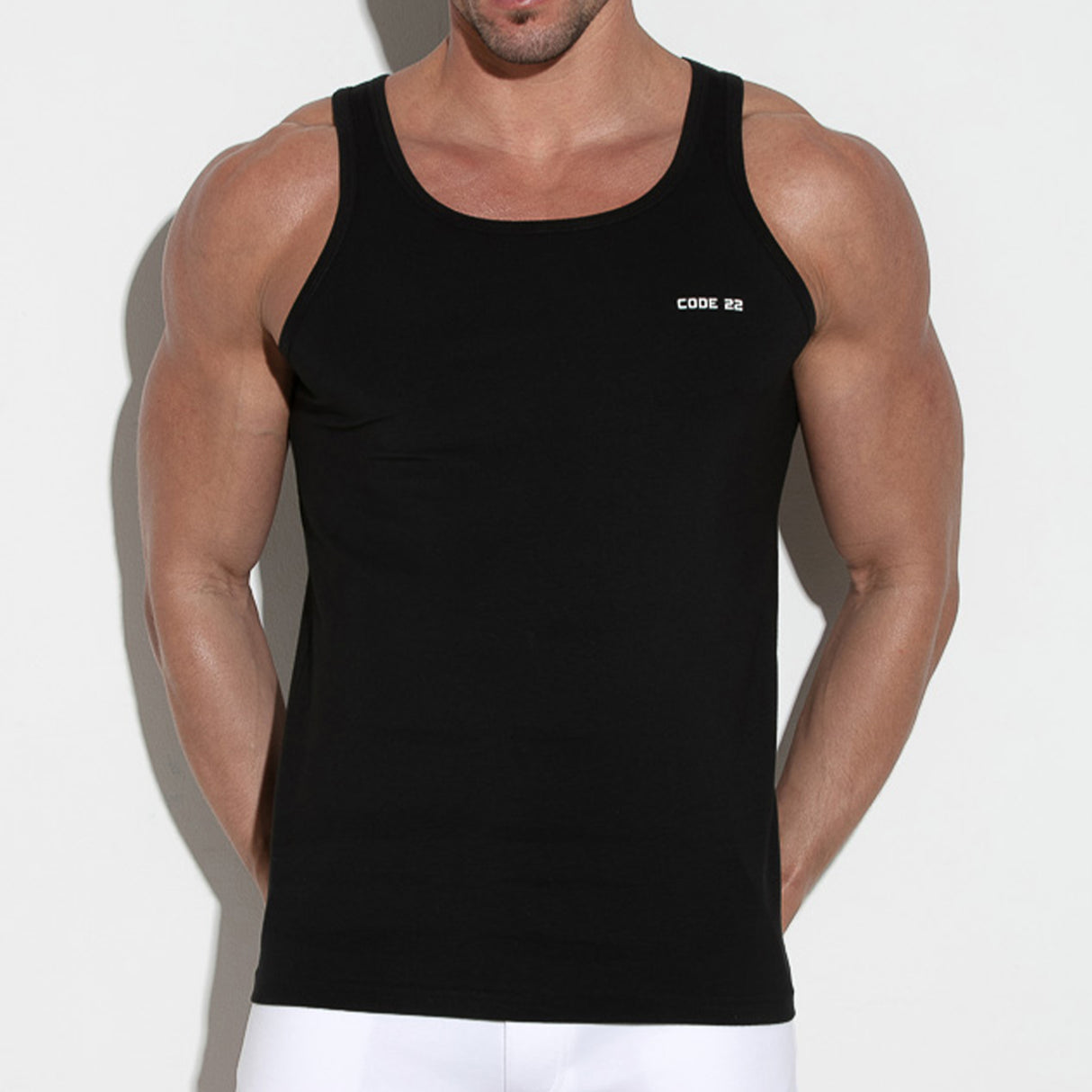 Code 22 Essential Tank Top Black