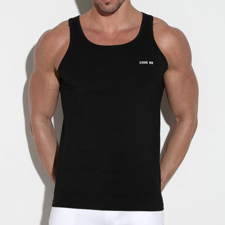 Code 22 Essential Tank Top Black