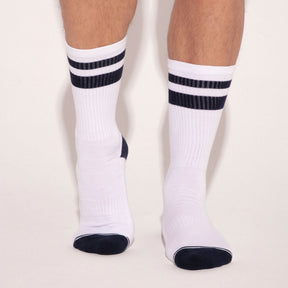 Code 22 Iconic Crew Socks Navy