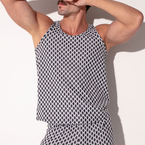 Code 22 Razor Tank Top Navy