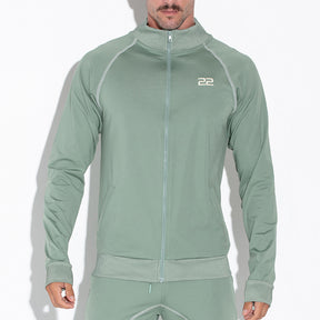 Code 22 Reflex Zip Up Sweatshirt Khaki