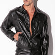 Code 22 SF Leatherette Jacket Black