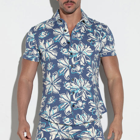 Code 22 Slim Fit Shirt Navy