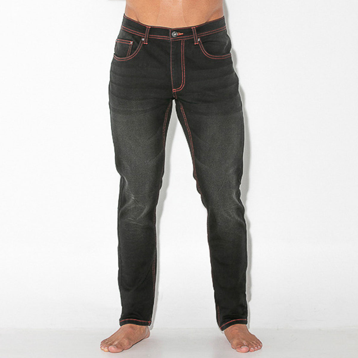 Code 22 Stretch Jeans Black – FETCH