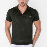 Code 22 Vivid Polo Shirt Black