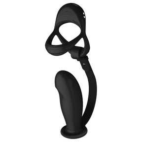 Command Pro Run Wild Vibrating Silicone Plug & Cock Ring