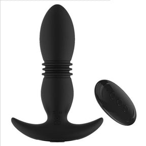 Command Thrusting Anal Plug with Remote