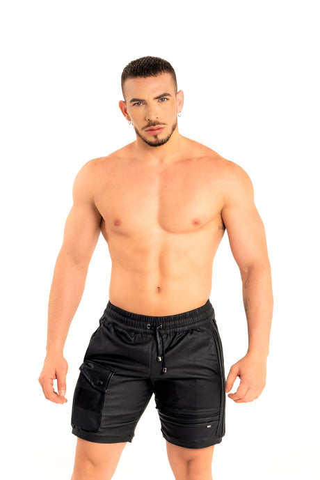 Dale Mas Industrial Mesh Short Phone Pocket Black