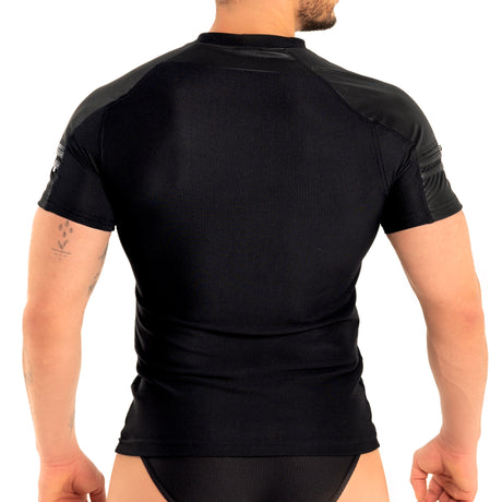 Dale Mas Industrial Zipper Shirt Black