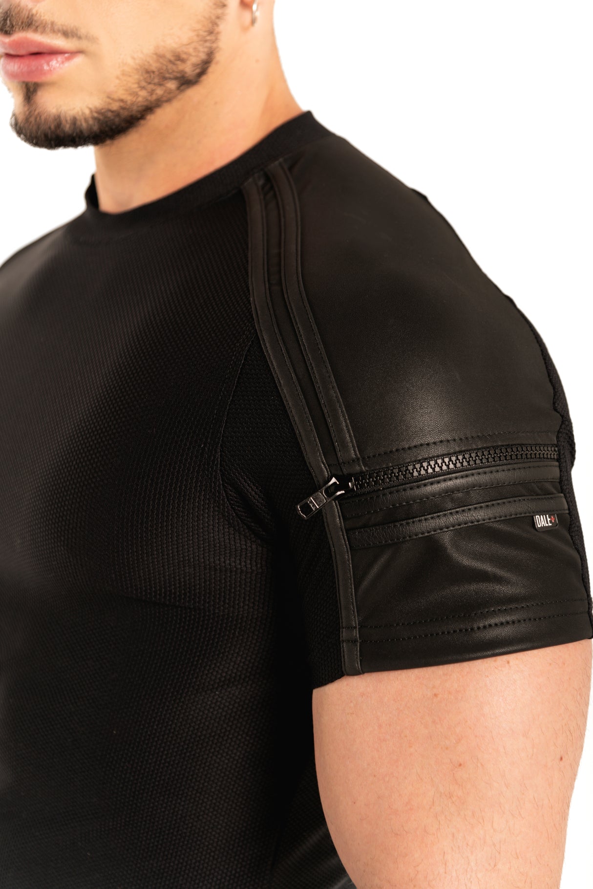 Dale Mas Industrial Zipper Shirt Black