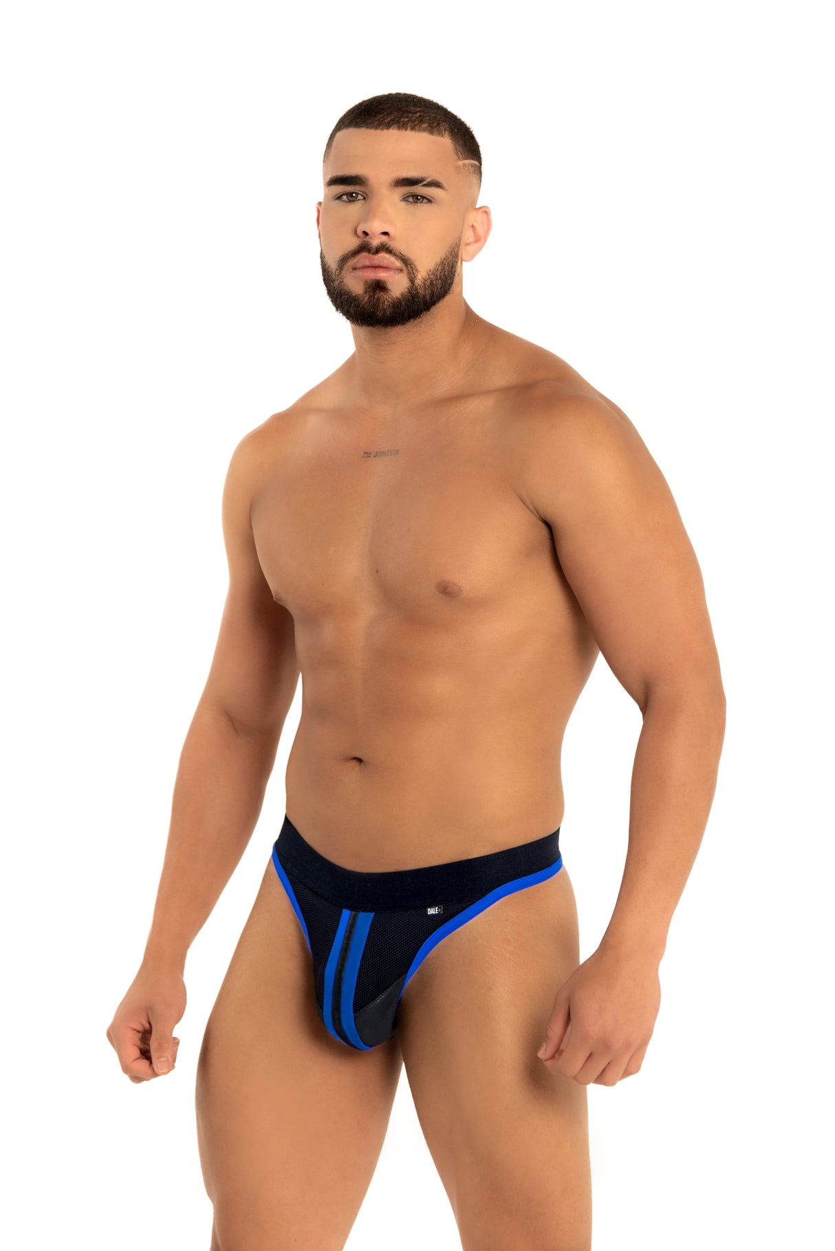 Dale Mas Kinky String  Black Blue