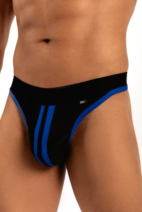 Dale Mas Kinky String  Black Blue