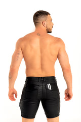 Dale Mas Industrial Cargo Short Black White