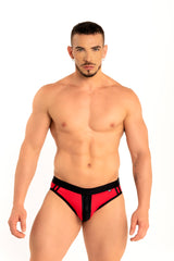 Dale Mas Kinky Brief Black Red