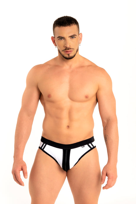 Dale Mas Kinky Brief Black White