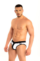 Dale Mas Kinky Brief Black White
