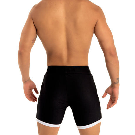 Dale Mas Kinky Skin Bike Short Black White