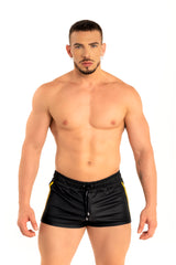 Dale Mas Industrial Mesh Short Black Yellow