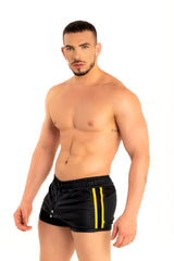 Dale Mas Industrial Mesh Short Black Yellow