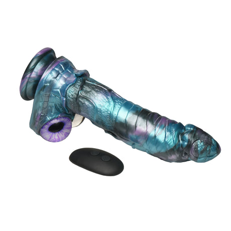 Creature Cocks Astro-Thrust Thrusting & Vibrating Silicone Dildo 8.7 Inch