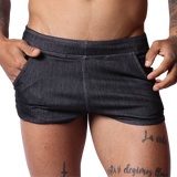 Gigo Denim Hot Short Black