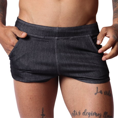Gigo Denim Hot Short Black