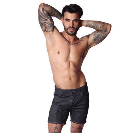 Gigo Denim Hot Short Black
