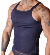 Gigo Denim Tank Blue