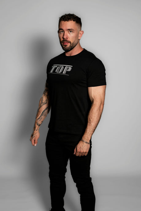 ruff GEAR Barcode Graphic T-Shirt TOP