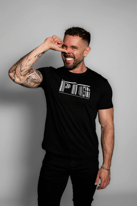 ruff GEAR Barcode Graphic T-Shirt PIG