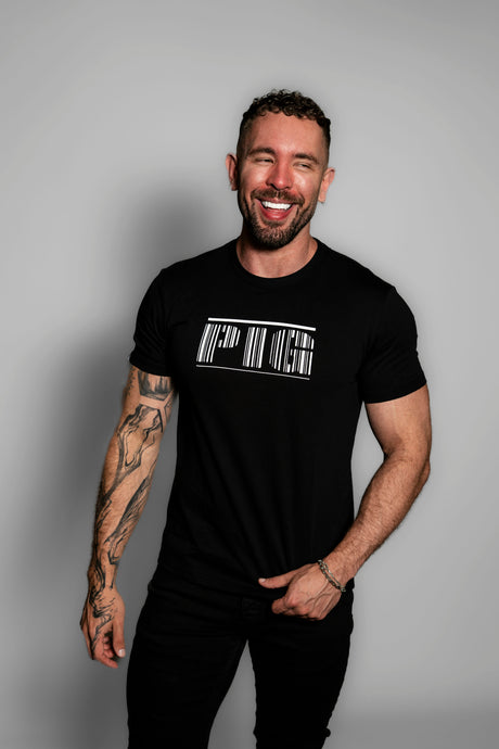 ruff GEAR Barcode Graphic T-Shirt PIG