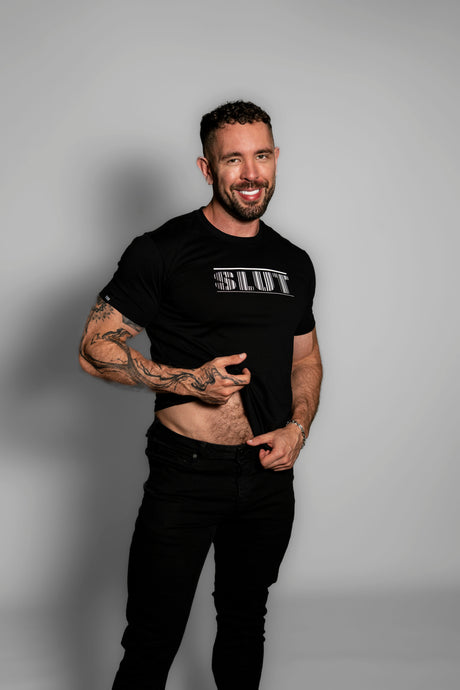 ruff GEAR Barcode Graphic T-Shirt SLUT