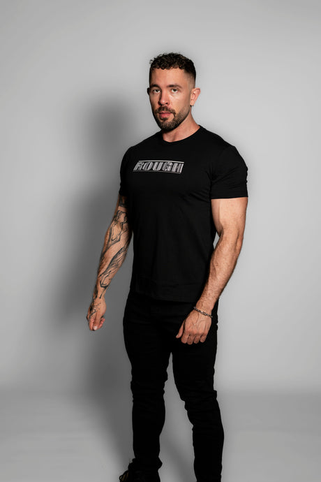 ruff GEAR Barcode Graphic T-Shirt ROUGH
