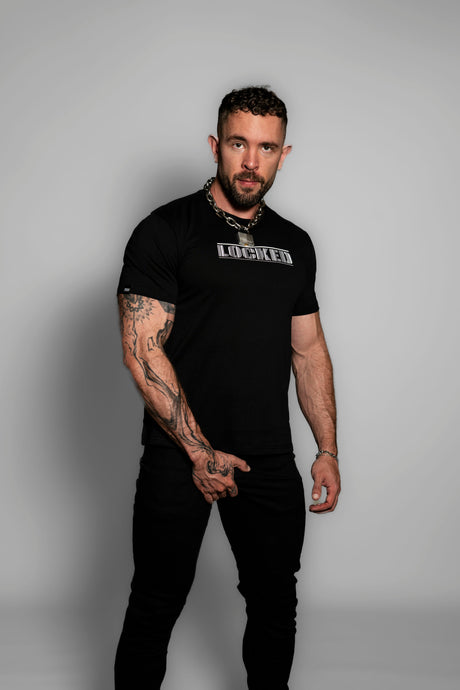 ruff GEAR Barcode Graphic T-Shirt LOCKED