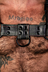 ruff GEAR Proud Leather Bulldog Harness