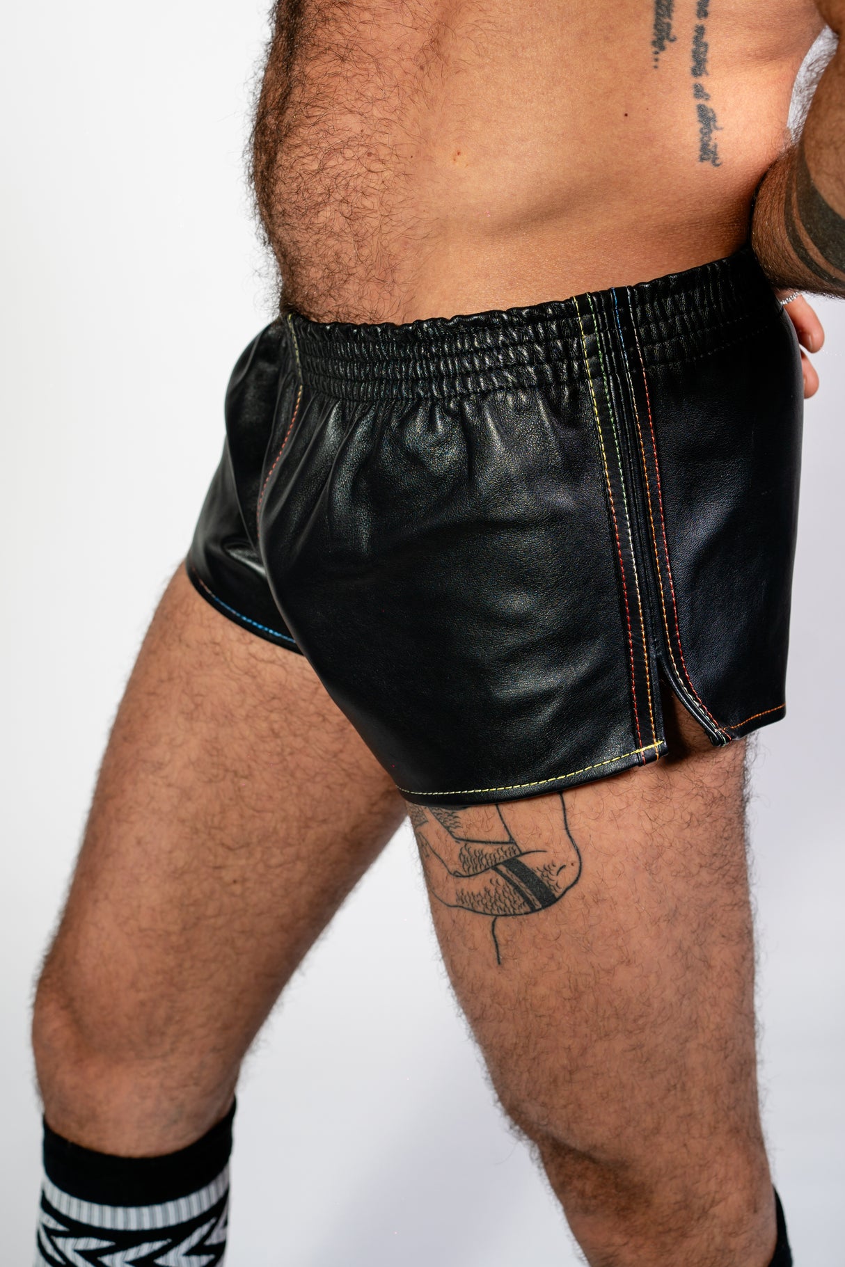 ruff GEAR Proud Leather Sports Shorts