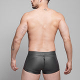 Dale Mas Biker + Party Pouch Short Black Iridescent