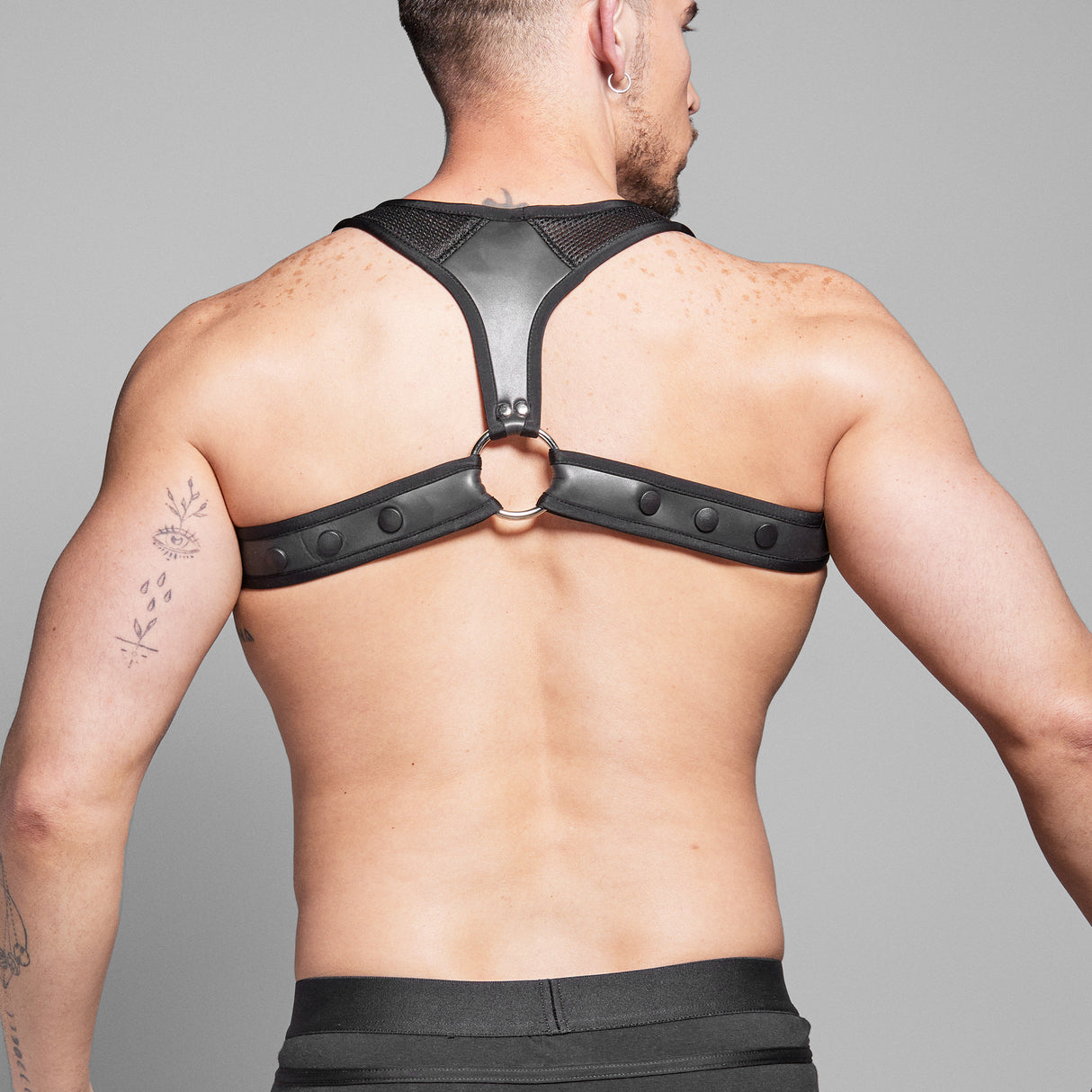 Dale Mas Smooth Skin Neoprene Harness Black