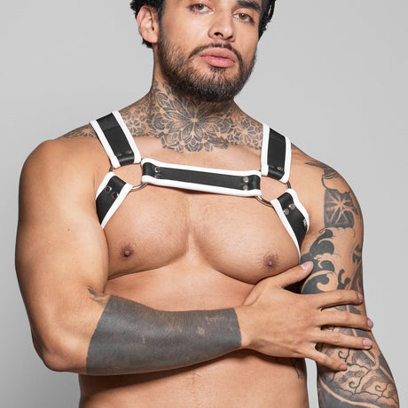 Dale Mas Biker + Harness Black White
