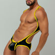 Dale Mas Biker + Kinky Body Pouch Black Yellow
