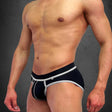 Dale Mas Biker + Kinky Brief Classic Black White