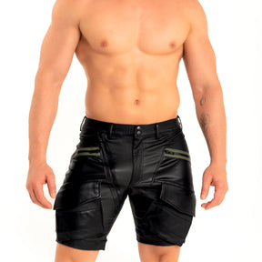 Dale Mas Industrial Cargo Short Black Military Green
