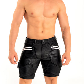 Dale Mas Industrial Cargo Short Black White