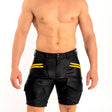 Dale Mas Industrial Cargo Short Black Yellow