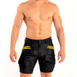 Dale Mas Industrial Cargo Short Zipper Black Yellow