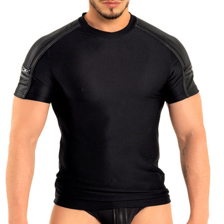Dale Mas Industrial Zipper Shirt Black