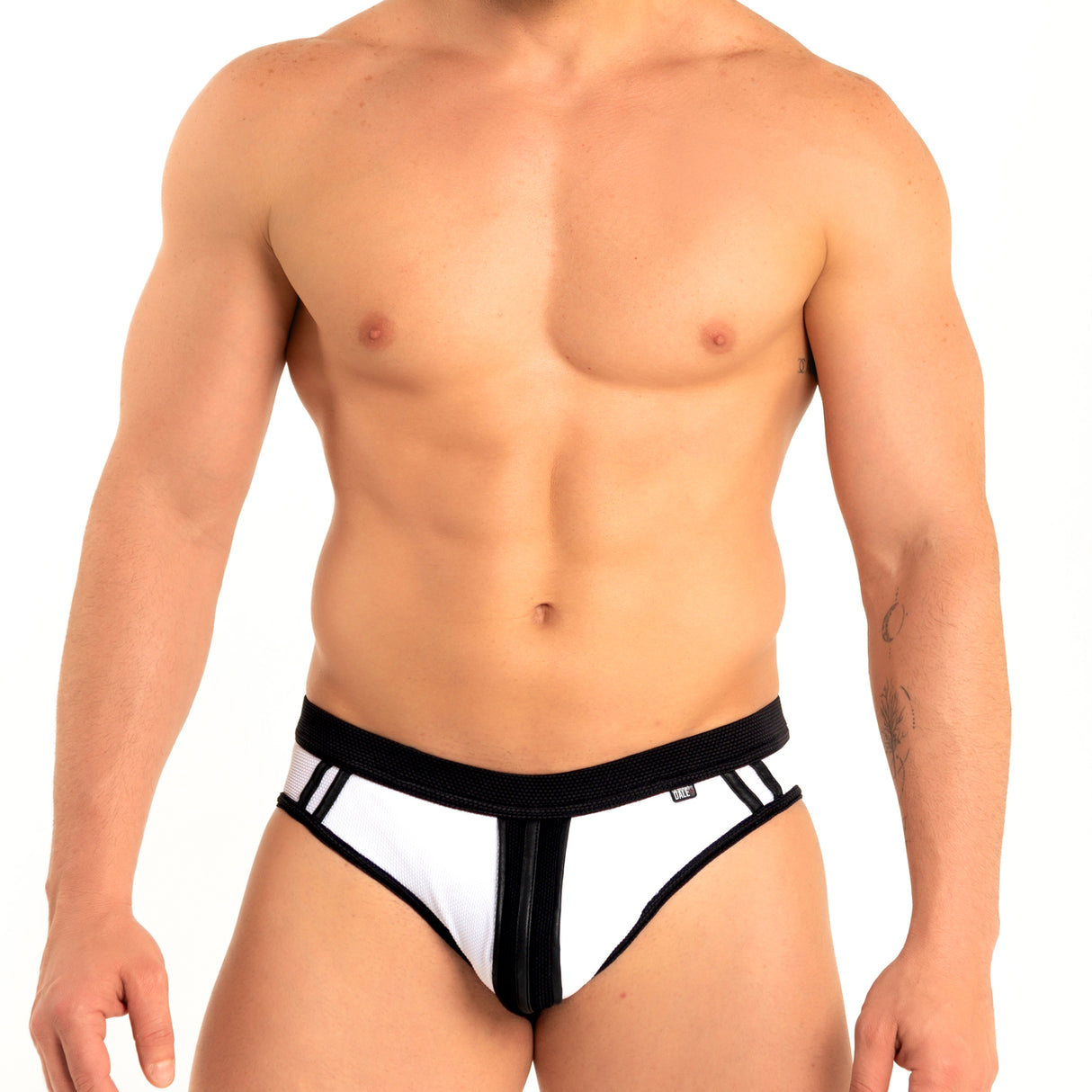 Dale Mas Kinky Brief Black White