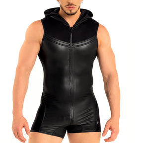 Dale Mas Kinky Hoody Body Zipper Black