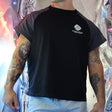 Breedwell Sweat and Sin Raglan T-Shirt Dark Grey