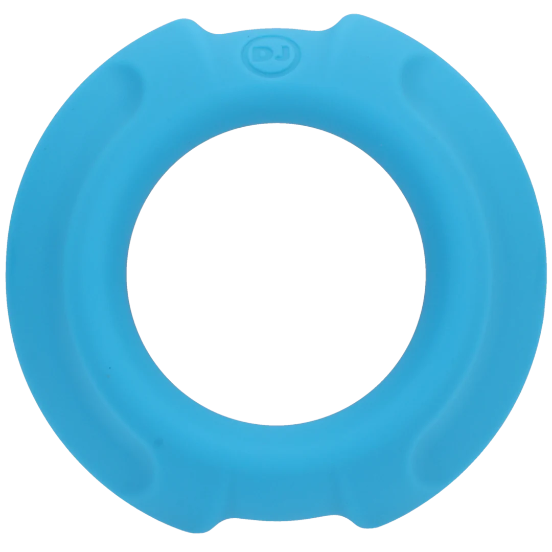 Doc Johnson OptiMALE Flexisteel 35mm Cock Ring Blue